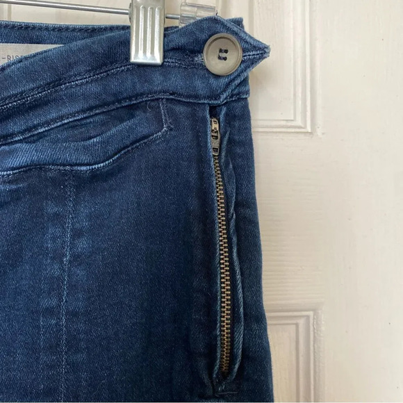 ANTHROPOLOGIE Pilcro High Rise Skinny Jeans Size 27 Dark Wash - Picture 5 of 7